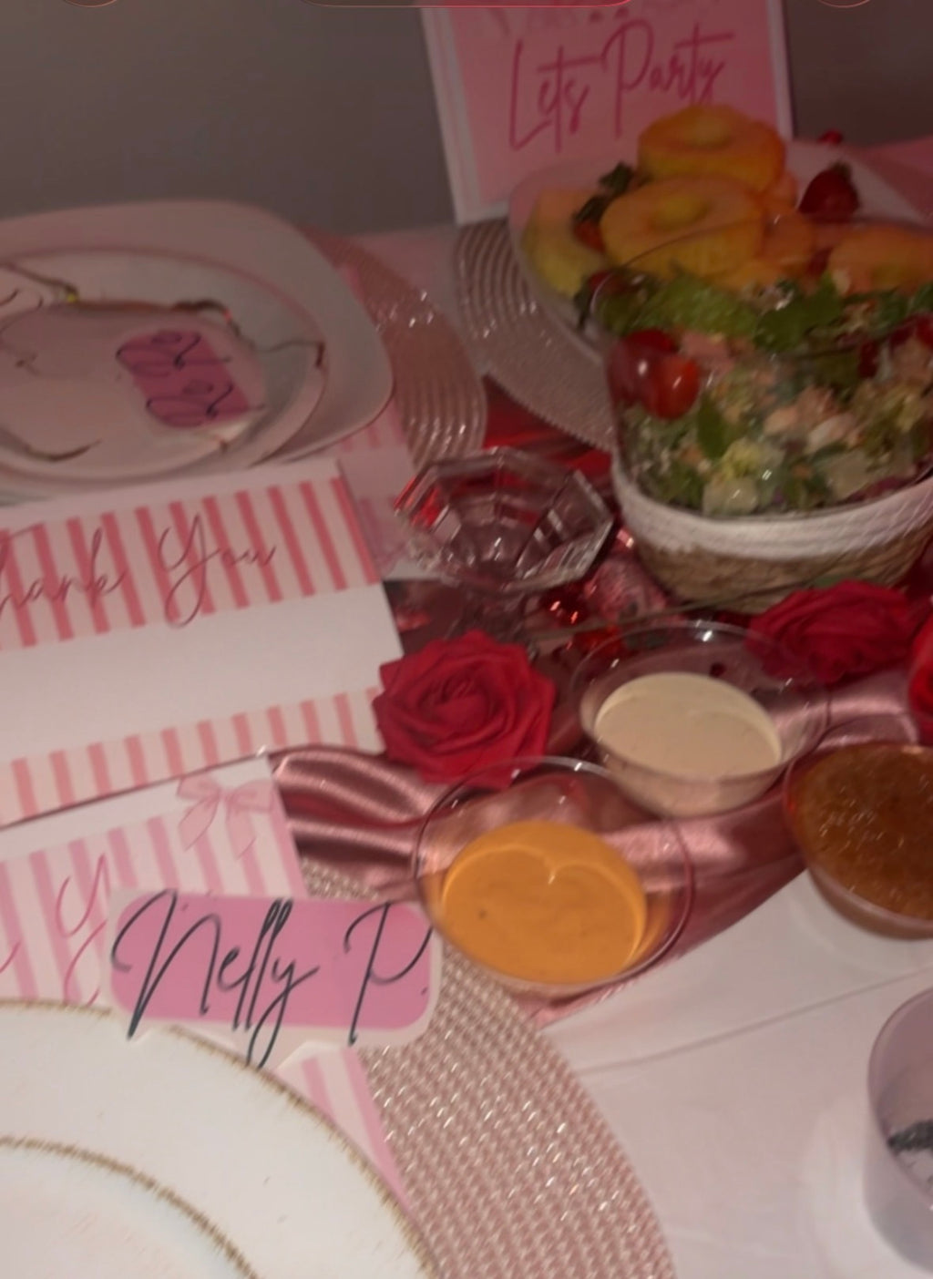 Party or event planning and setup