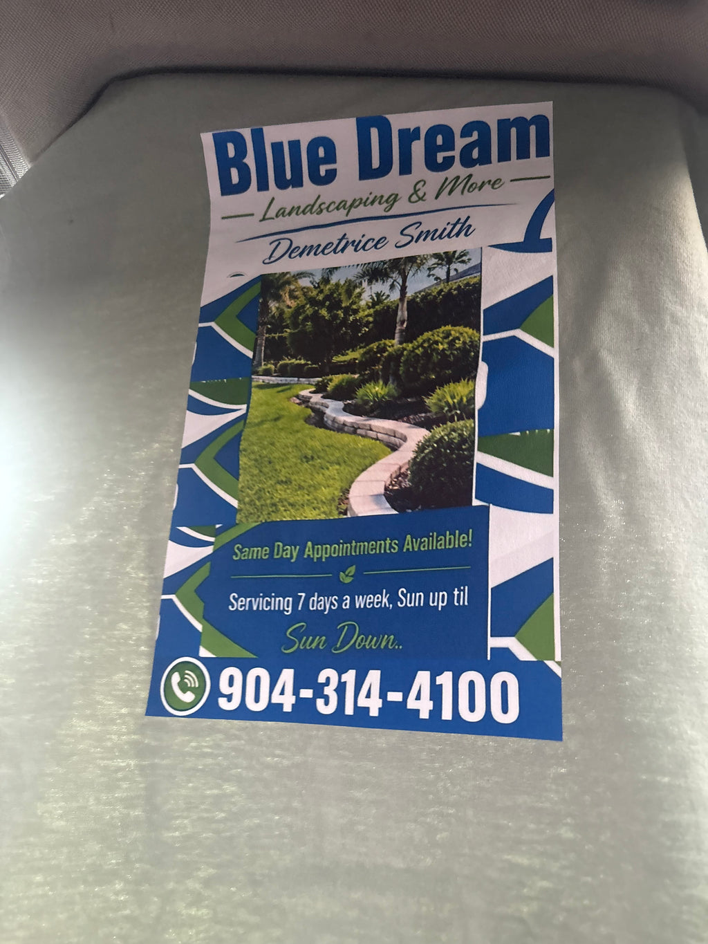 Custom shirts with  50 business cards