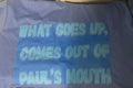 T shirts with text